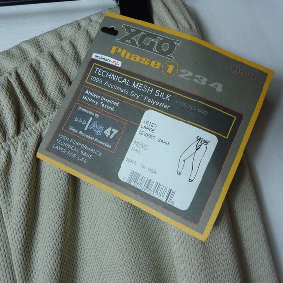 NWT XGO Phase 1 High Performance Base Layer Pants - Picture 4 of 8